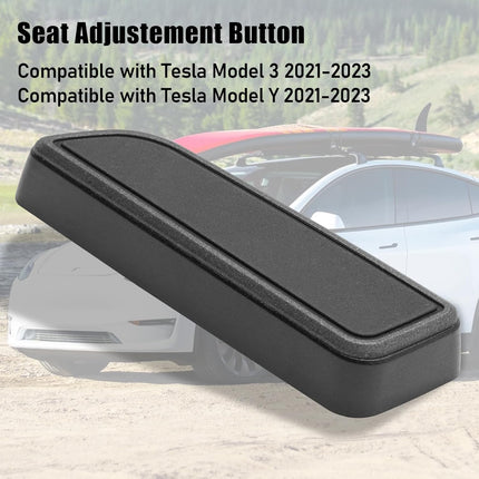 Jaronx Compatible with Tesla Model 3/Y Seat Adjustement Button 2021 2022 2023,Driver Side Seat Cushion Forward Button Cover for Model 3 Model Y Seat Adjust Button 1098840-01-D,Power Seat Switch Button