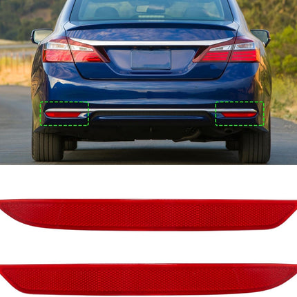 Honda Accord rear bumper reflectors 2016