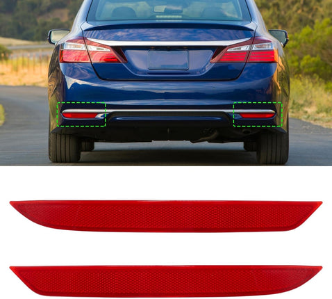 Honda Accord rear bumper reflectors 2016