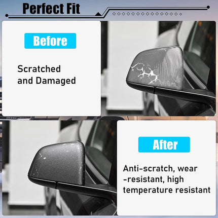 Tesla Model Y Side Mirror Cover 2020-2023,Grey Color/Midnight Silver Metallic| Jaronx