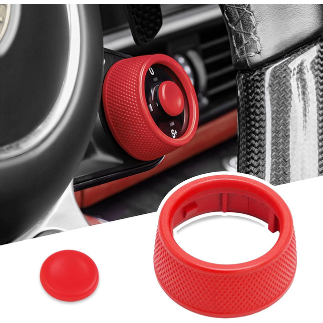 Porsche Steering Wheel Drive Mode Knob