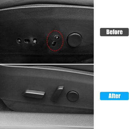 Jaronx Compatible with Tesla Model 3/Y Seat Adjustement Button 2017 2018 2019 2020, Front Driver Side Seat Back Forward Button Cover for Tesla Model 3 Model Y, Seat Adjuster Switch Button 1098841-00-E