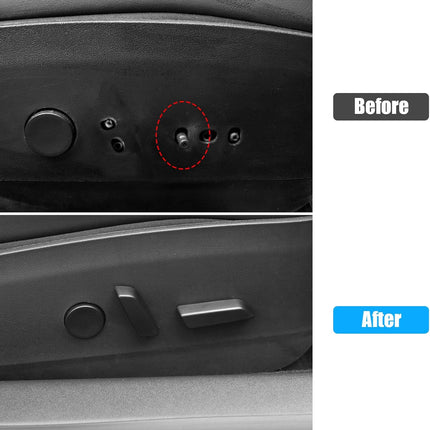 Jaronx Compatible with Tesla Model 3/Y Seat Adjuster Button 2017 2018 2019 2020, Passenger Side Seat Back Forward Button Cover for Tesla Model 3 Model Y, Seat Adjustement Switch Button 1098843-00-E