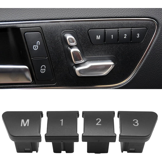 Seat Memory Button Replacement For Mercedes Benz C E ML CLA GLK GL CLS GLA GLE GLS (Left) | Jaronx