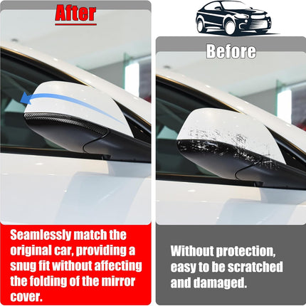 Tesla Model Y Side Mirror Trim Strips 2024