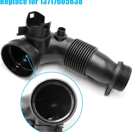 Jaronx Compatible with BMW Air Intake Hose Inlet Tube Pipe for 1' F20/2' F22/3' F30/4' F32/5' F10 F11/X1 E84/X3 F25/X4 F26/X5 F15/X6 F16/Z4 E89,Air Intake Tube Replace for 13717605638