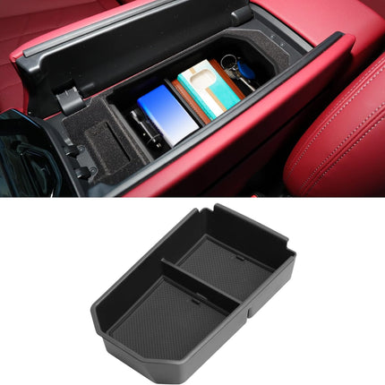 Jaronx Compatible with BMW Center Console Organizer for 5 Series i5 G60 G61 2024, Armrest Storage Box Tray Compatible with BMW 5 Series Accessories i5 Accessories 2024, Center Console Organizer Tray