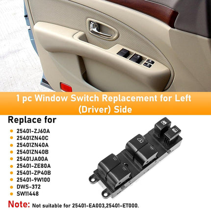 Nissan Pathfinder Master Window Switch