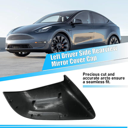 Tesla Model Y (2020-2024) Left Grey Side Mirror Cover Replacement| Jaronx