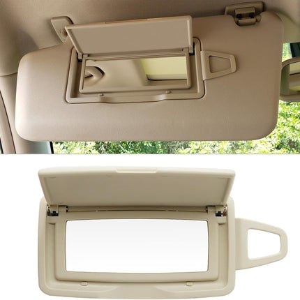 Mercedes Benz Sun Visor Vanity Mirror Cover,Beige| Jaronx