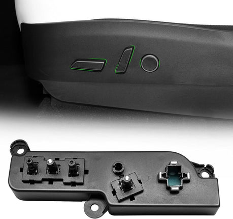 Jaronx Compatible with Tesla Model 3 Model Y Power Seat Control Switch, Left Front Driver Seat Adjistment Switch Replacement Fit for Tesla Model 3/Y 2017-2022, Replace for 1098529