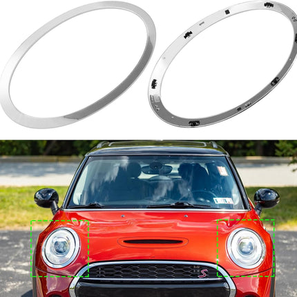 MINI Cooper Headlight Trim Rings