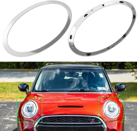 MINI Cooper Headlight Trim Rings