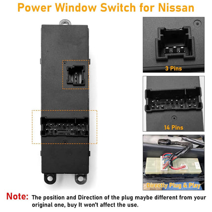 Nissan Pathfinder Master Window Switch