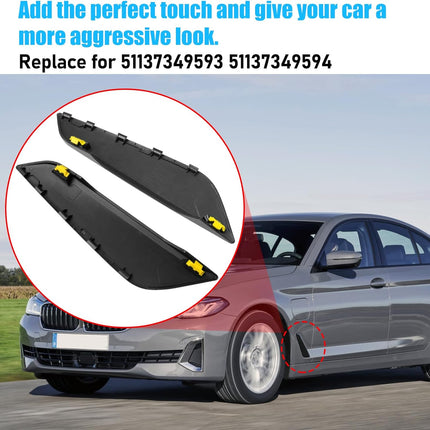 For BMW 5 Series G30/G31 Fender Vent Replacement (2017-2023) - Glossy Black | Jaronx