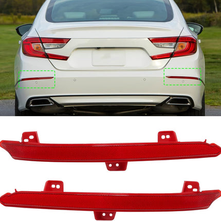 Honda Accord Rear Bumper Reflectors 2018