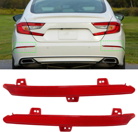 Honda Accord Rear Bumper Reflectors 2018