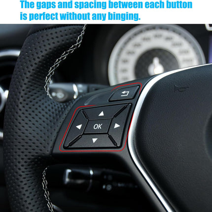 For Mercedes Benz Steering Wheel Buttons Replacement A B C E GLK CLA CLS SLK SLC | Jaronx