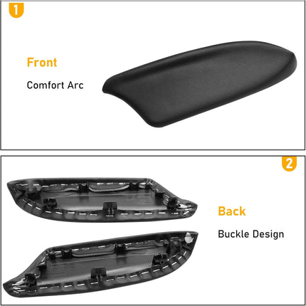 Honda Accord Door Panel Armrest Cover 2008-2012, 2 Pcs PU Leather | Jaronx