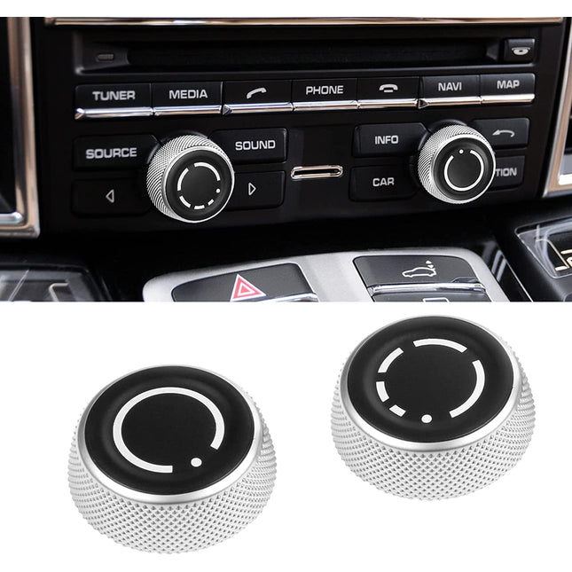 For Porsche Cayenne Boxster 911 Cayman Panamera Radio Knob Button | Jaronx