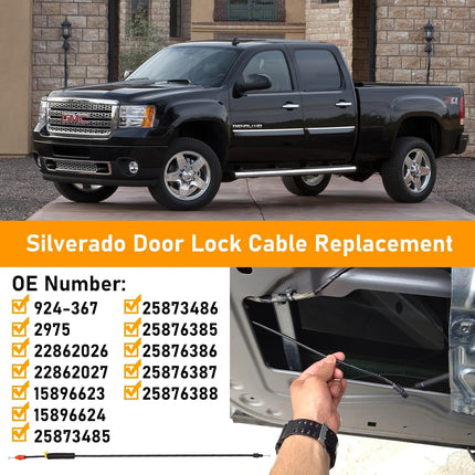 Chevy Silverado Door Latch Cable 31"