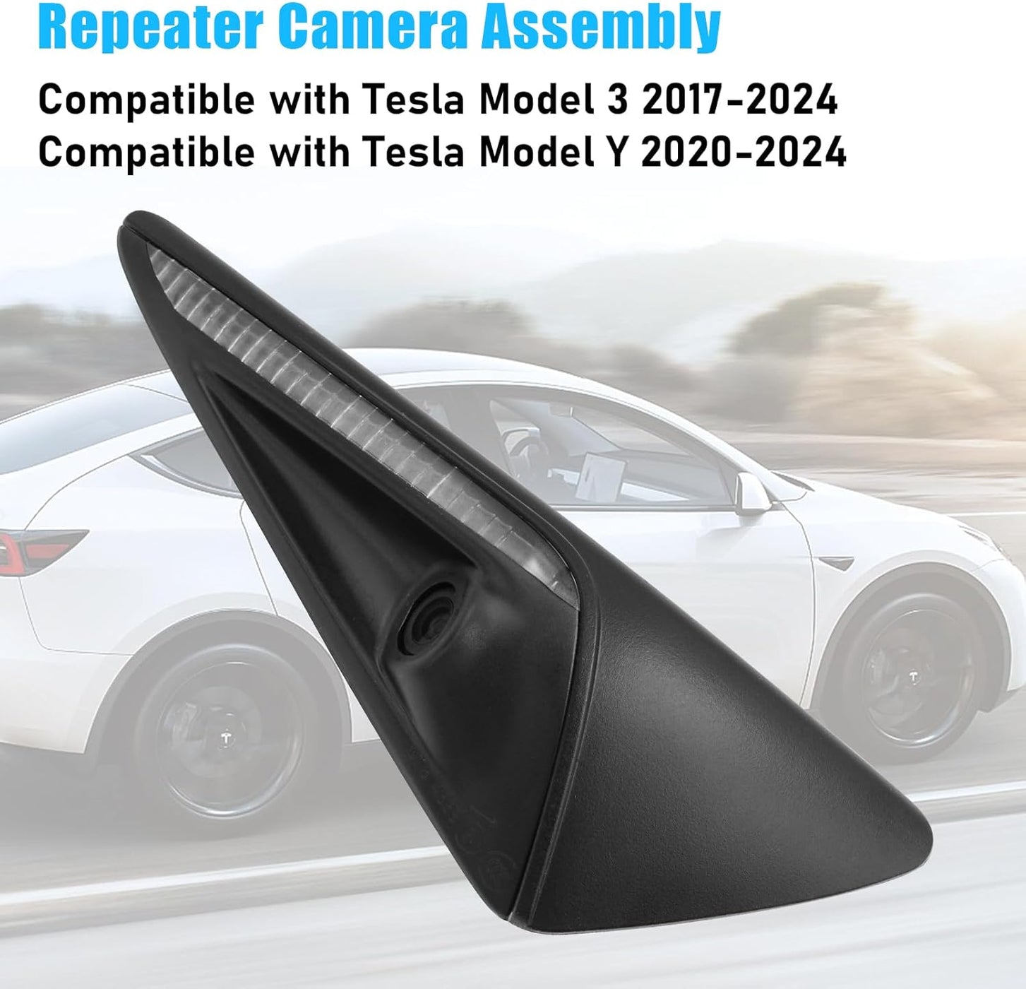 Model Y Rear Camera Tesla Model 3/Y 2017-2024 Right Side Repeater Camera Assembly Replacem ...