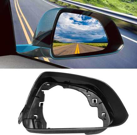Jaronx Compatible with Tesla Model 3 Side Mirror Cover Housing 2017-2023, Right Passenger Side Rearview Mirror Frame, Door Wing Mirror Frame Cover Replacement for Tesla Model 3 Accessories