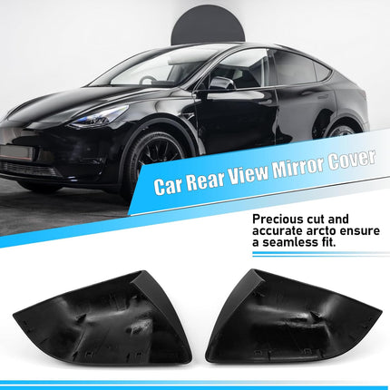 Tesla Model Y Mirror Covers (2020-2024)Black,Driver & Passenger Side|Jaronx