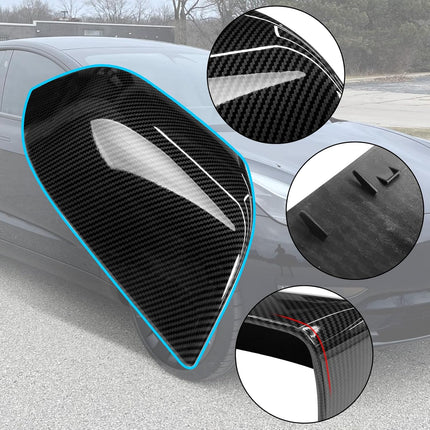Tesla Model 3 Mirror Caps Side Mirror Replacement,Carbon Fiber Pattern| Jaronx