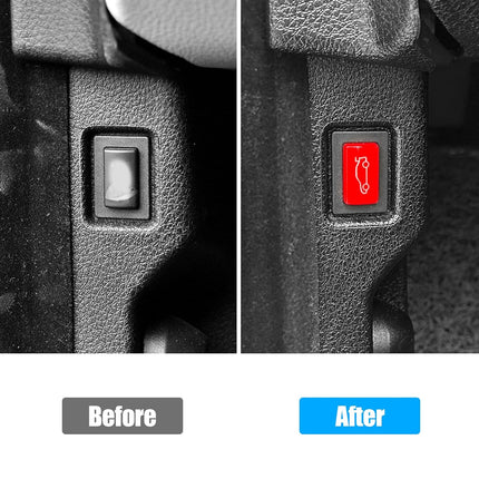 Jaronx Compatible with BMW Trunk Switch Assembly Rear Trunk Button Tailgate Release Switch 1' E81/E82, 2' F22/F23,3' E90/F30,4' F32, 5' E60/F10/F11,6' E63/F12, 7' F01/F02,X1 E84,X3 F25,Z4 E89/G29(Red)