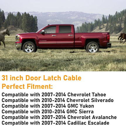 Chevy Silverado Door Latch Cable 31"