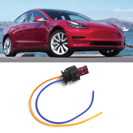 For Tesla Pedestrian Warning Speaker Connector Harness Model 3 2017-2023 Model Y 2019-2024, Pedestrian Warning System Wiring PWS Connector for Tesla Model 3/Y, Fit for 1299965-00-A| Jaronx