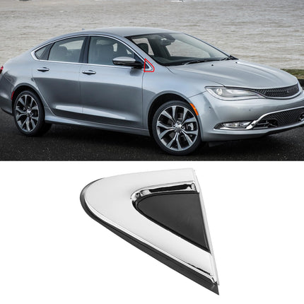 2015 - 2017 Chrysler 200 Passenger Right Side Mirror Trim Cover, Chrome Corner Molding 5NJ501XFAB Replacement for Chrysler 200 Accessories | Jaronx