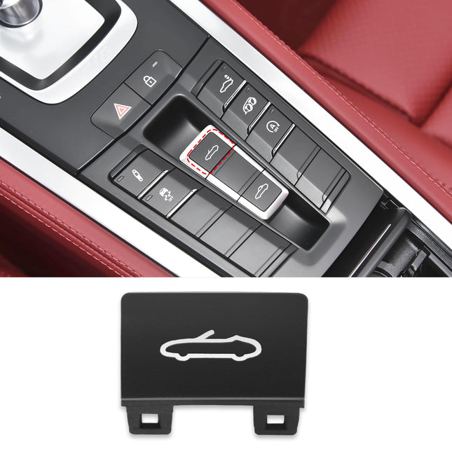 Porsche Convertible Top Switch Button Cover, Compatible with Boxster 2013-2016/718 Boxster 2017-2023/911 2012-2018 | Jaronx