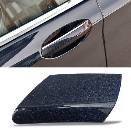 For BMW Door Handle Key Hole Cover (Carbon Black) 7 Series G11 G12 2016-2022, Driver Side Door Lock Cover Replacement for BMW 730 740 745 750 760 Handle Keyhole Cap 51217474681 | Jaronx