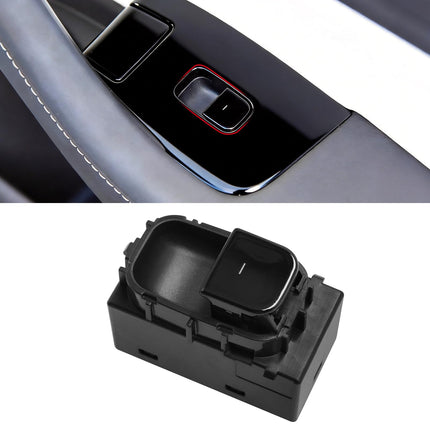 For Tesla Model 3 Window Switch 2017-2020, Front Right Passenger Side/Rear Door Power Window Control Switch Replace for 1081038-01-F, 1081038-01-E (Glossy Black)| Jaronx