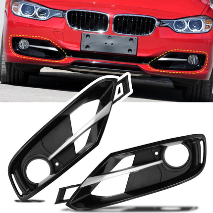 For BMW F30 F31 Sport Line Fog Light Cover 2013-15 – OEM 51117300739/37 LH&RH| Jaronx
