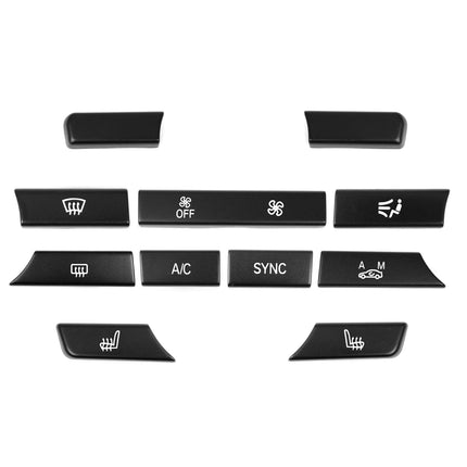 For BMW Climate AC Buttons X3 F25 2014-2016/X4 F26 2014-2017 11PCS,A/C Climate Control Air Conditioning Panel Switch Buttons Replacement Compatible with BMW X3 F25/X4 F26 fit for 64116825513| Jaronx