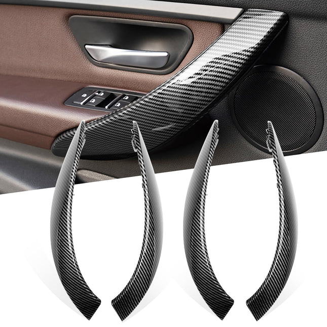 ForBMW F30/F31/F36 4PCS Door Handle Cover 2013-2018(Carbon Fiber Pattern)| Jaronx