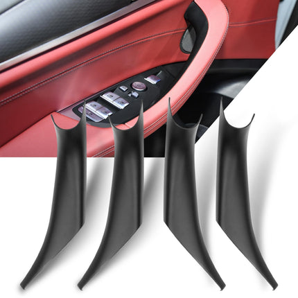 For BMW X3 G01 / X4 G02 Door Handle Covers 4PCS Black – Anti-Stick ABS| Jaronx