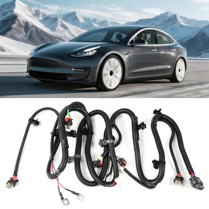 For Tesla Model 3 Front Bumper Parking Wiring Harness 2017-2020, Front Bumper Park Sensor Wiring Harness Replacement for Tesla Model 3, Replace for 106795801G 1067958-01-G| Jaronx
