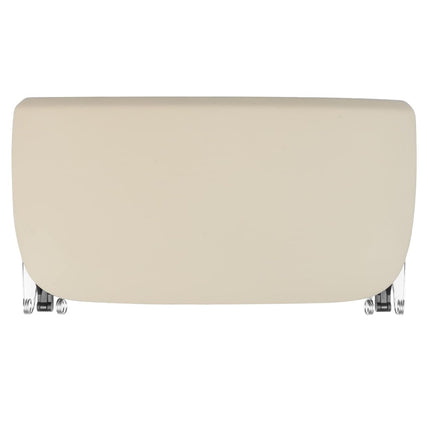 For BMW Seat Back Pocket Cover, Genuine Leather Backrest Back Seat Pocket Panel Cover Replacement Compatible with BMW 5 Series F10 F11 F07, 7 Series F01 F02(Off-White)| Jaronx