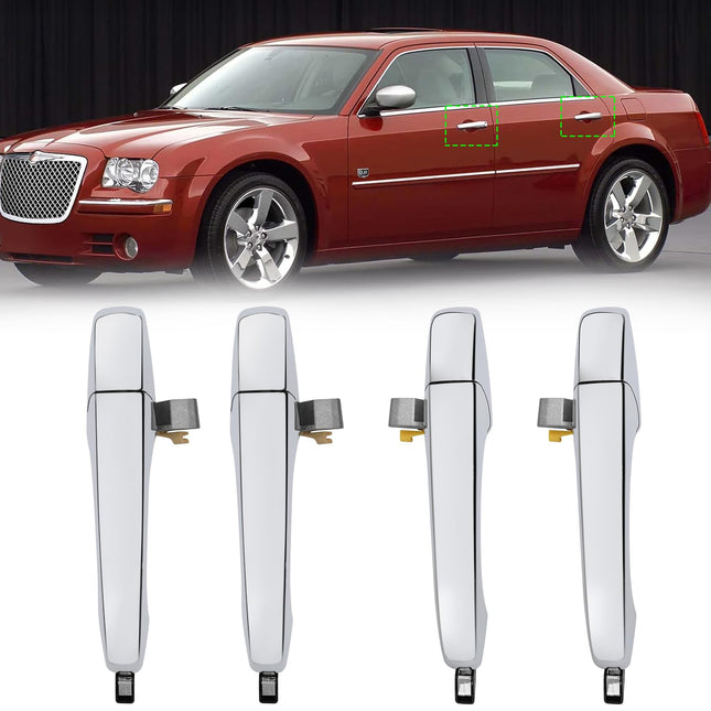 Chrome Exterior Door Handle 