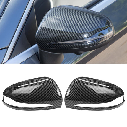 Mercedes Benz Mirror Cover for C Class W205/E Class W213/S Class W222/GLC X253,Carbon Fiber Pattern | Jaronx