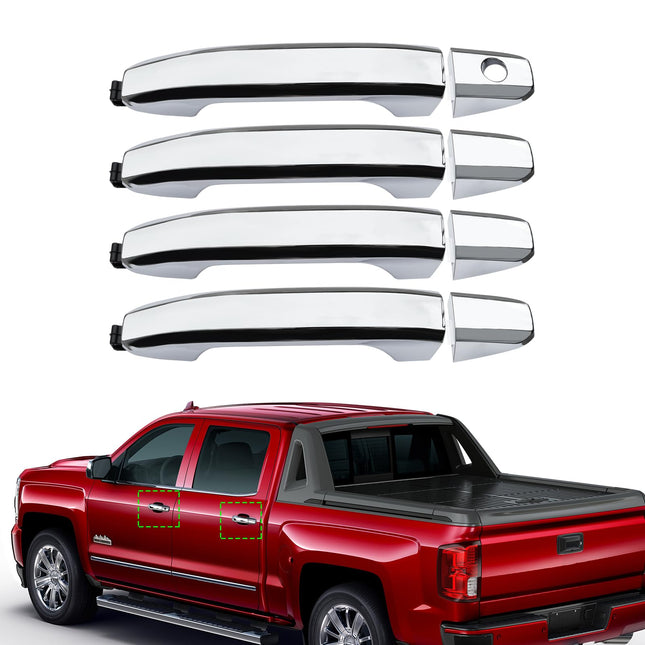 Silverado chromed outside door handle