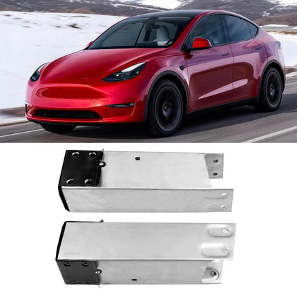 For Tesla Reinforcement Rail Extension Bracket Crush Can Replacement | For Model Y 148746200A 148746100A, Left and Right Front Bumper Subframe Crush Can for Model Y 2020-2023| Jaronx