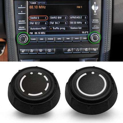 Porsche PCM 3.0 Volume Knobs 2008-2012 | Jaronx