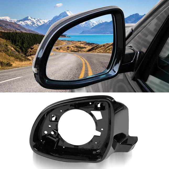 BMW Side Mirror Housing Frame for X3 F25/X4 F26/X5 F15/X6 F16, Driver Side Mirror Cover Frame Trim | Jaronx