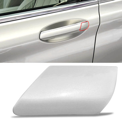 For BMW Door Handle Key Hole Cover (Mineral White Metallic) 7' G11 G12 2016-2022, Front Left Exterior Door Lock Cover for BMW 730 740 745 750 760 Handle Keyhole Cap 51217474681 | Jaronx