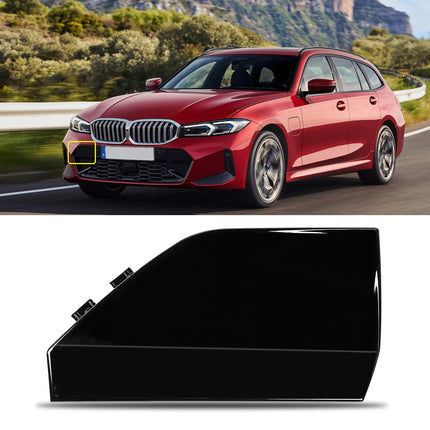 For BMW G20 LCI Tow Hook Cover 2023-2025 | Right Front Bumper Cap 51118085456 (Painted Black)| Jaronx